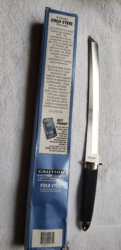 Cold Steel Magnum Tanto Xii San Mai Antiga Coleção Japan