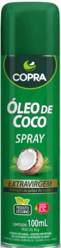 Kit 2  Óleo De Coco Extravirgem Spray 100ml Copra