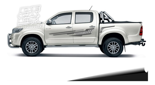 Calco Toyota Hilux Srxv 2005 - 2015 Juego