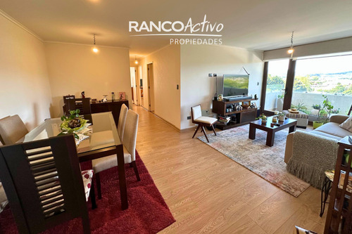 Moderno Depto En Venta De 3 Dormitorios, 2 Baños En Valdivia