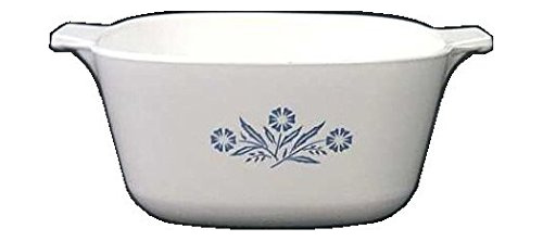 Corning Ware Cacerola Cuadrada Azul Aciano Tapa 1 3 4 Cuarto