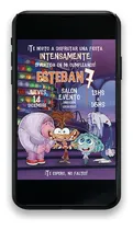 Comprar Invitación De Cumpleaños Virtual Imprimible Intensamente 2