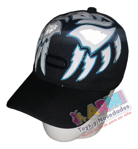 Gorra Con Figura De Mascara Luchador La Sombra