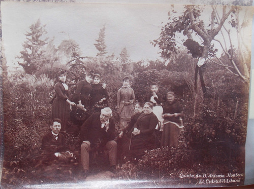 Foto Albúmina Quinta De Don Antonio Montero, Ca 1895