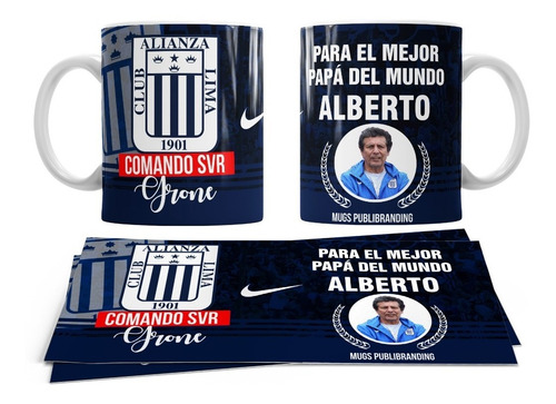Taza Personalizada Alianza Lima - Entrega Inmediata Delivery