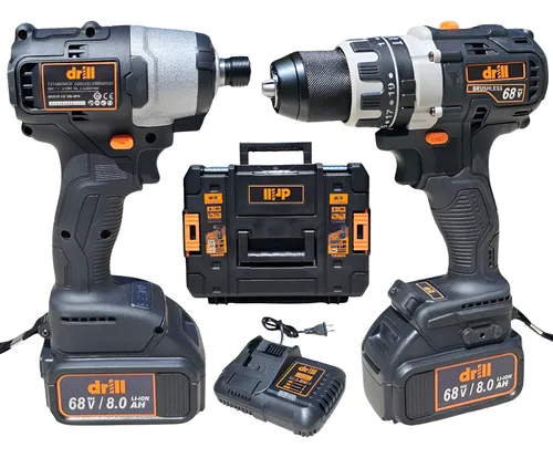 comprar Combo Taladro Inalámbrico 13mm Y Atornillador De Impacto 1\u002F2