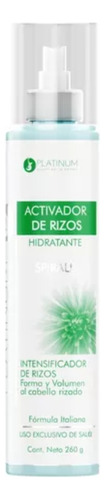 Spirale Platinum Activador De Rizos Crema Para El Cabello