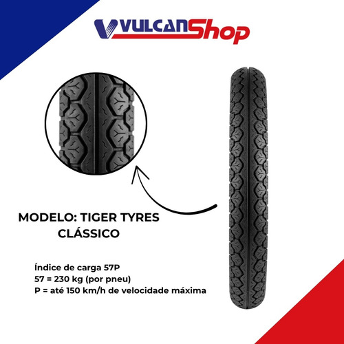 Pneu 90/90-18 Traseiro S/câmara Cg 125/150/160 Titan Technic