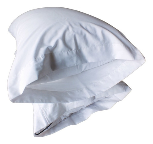 Funda Almohada Blanca 50x70 180 Hilos 1pack X2 Und Mirafale 