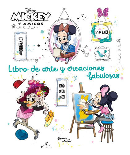 Minnie: Libro De Arte Y Creaciones Fabulosas, De Disney. Editorial Grupo Planeta, Tapa Blanda, Edición 2022 En Español