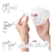 Comprar Kit De 4 Adaptadores De Pezon Para Extractor 15\u002F17\u002F19 Y 21