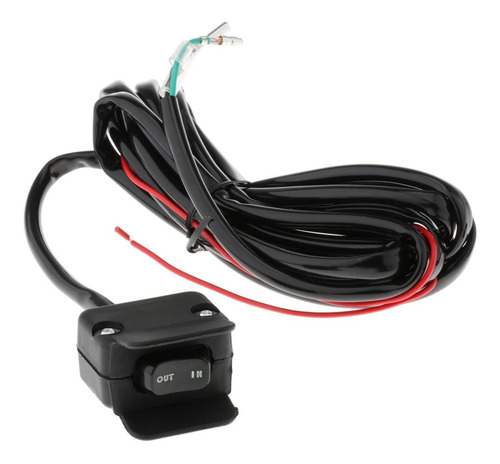 El Interruptor De Pulgar Basculante Del Cabrestante De 12 V