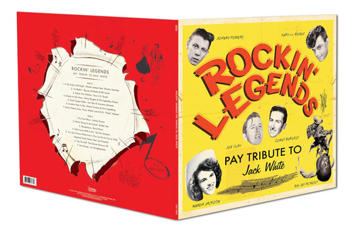 Vinilo: Rockin Legends Rinde Homenaje A Jack White/various