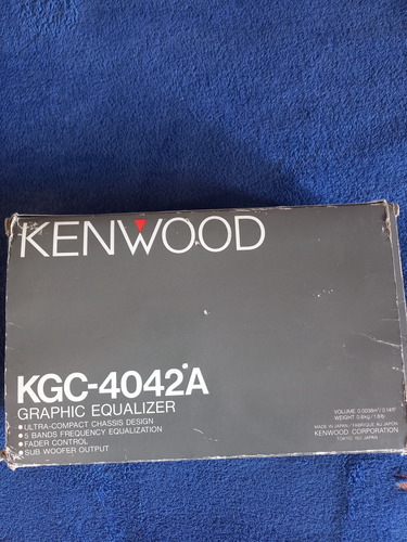 Ecualizador Baby Kenwood 4042a Japonés Alipne Db Drive Jl 