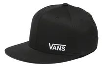Comprar Gorra Vans Splitz Color Negro Corte Snapback Logo Bordado