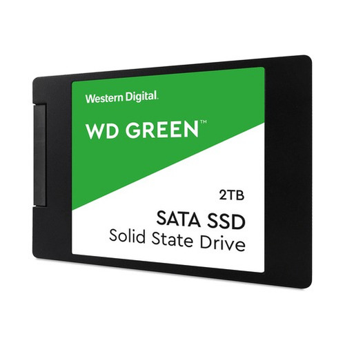 Disco sólido SSD interno Western Digital WD Green WDS200T2G0A 2TB negro