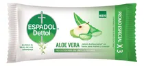 Comprar Espadol Dettol - Jabon Antibacterial Aloe Vera 3 X 80 Gr