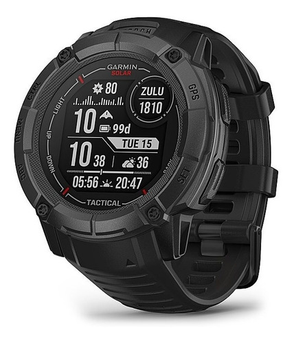 Reloj Garmin Instinct 2x Solar Tactical Edition Negro 50mm