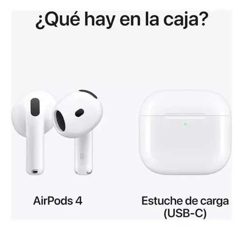 Apple AirPods 4ta geração A3050 Branco (Novo com caixa aberta