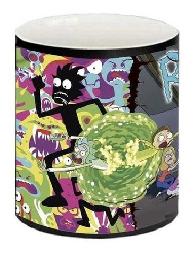 Taza Magica Rick And Morty Portal