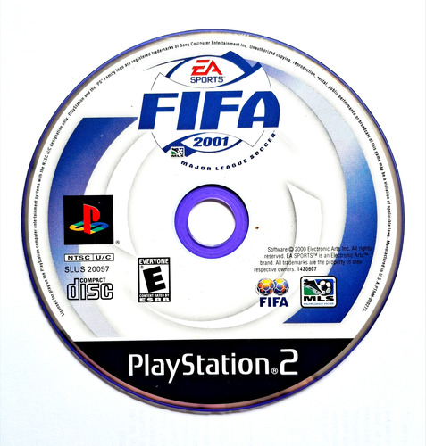Fifa 2001 Ps2 (Reacondicionado)