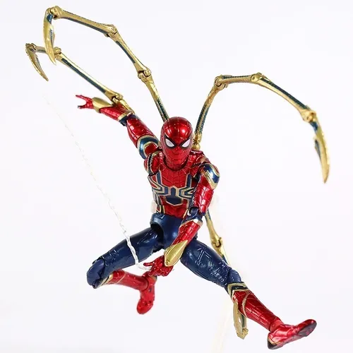 Figura De Ação Avengers Iron Spider-man Mafex 081 Modelo T Figura De Ação Avengers Iron Spider-man Mafex 081 Modelo T