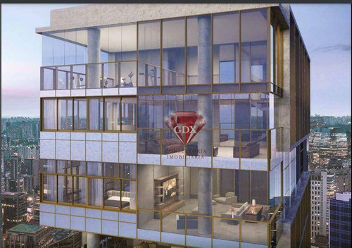 Imagem 7 de 10 de Cobertura Em Construção Triplex Venda No The Frame Vila Nova Conceição - Co1083