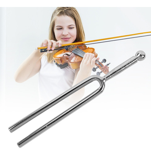 1pcs Plata 440hz Diapasón De Piano En La Clave De A