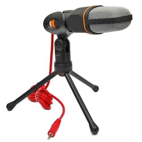 Microfono Condensador Ajustable 3.5mm Con Tripode Q-888
