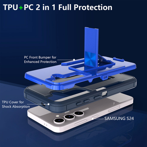 Funda Para Samsung Galaxy A33 5g/a53 5g/a23 4g, Soporte Magnético Anticaída Para Coche Con Soporte Para Evitar El Polvo