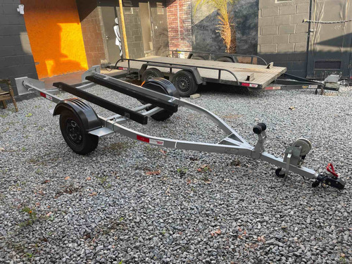 Imagem 4 de 19 de Carretinha Usada Emplacada Para Jet Ski - Galvanizada