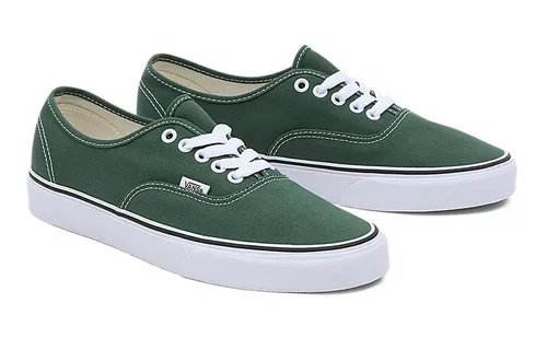 Distribución Glosario Que pasa Tenis Vans Verde Militar Authentic | MercadoLivre 📦