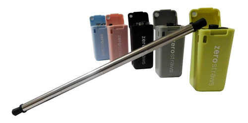 Popote Portatil, Doblable Y Reusable, Marca Zerostraws