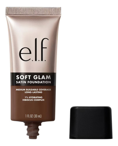 E.l.f Soft Glam Satin Base Para Maquillaje 1.0 Fl Oz 63 Rich Warm