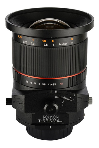 Lente Rokinon Tsl24m-n 24mm F / 3.5 Tilt Shift Para Nikon