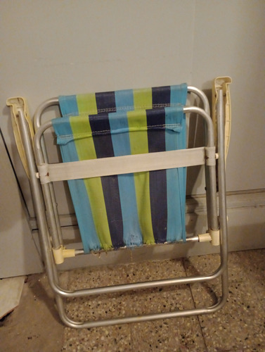Reposera De Aluminio Para Reciclar Gris (Usado)