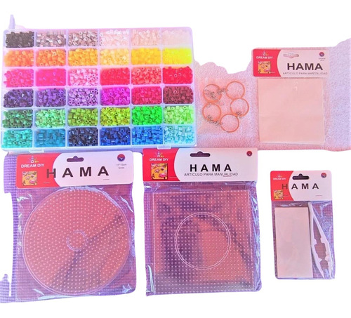 Pack Intermedio 5mm 36 Colores Hama/perler/artkal Beads 