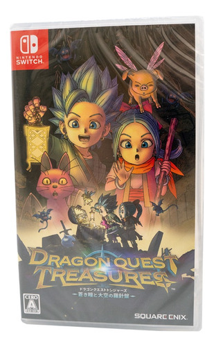 Dragon Quest Treasures Jp Nuevo Y Sellado Ya Switch