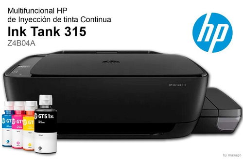 Multifuncional Tinta Continua Hp Ink Tank 315 Z4b04a
