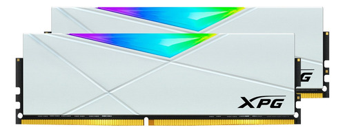 Ram Adata Ddr4 3200mhz 16gb 2x8 Spectrix D50 Blanca Rgb