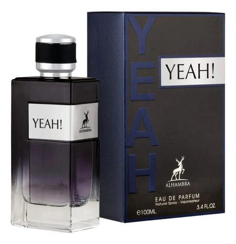 Perfume Alhambra Yeah Eau De Parfum 100ml Hombre - Original