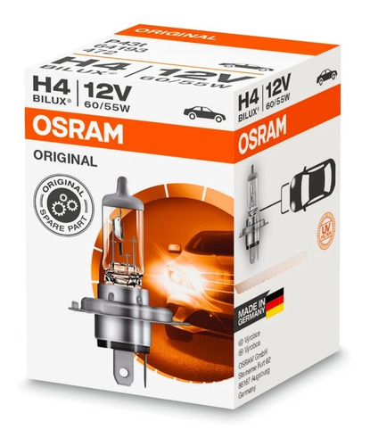 Lámpara Halogena Osram 60/55w H4 Original Line