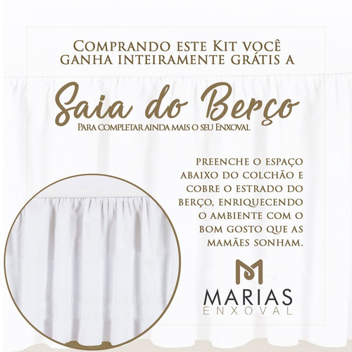 Kit Protetor Berço Americano Menino Azul Marinho Urso 10 Pc