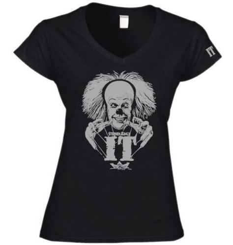 Camiseta Terror Pennywise Payaso Clasico Stephen King's It 