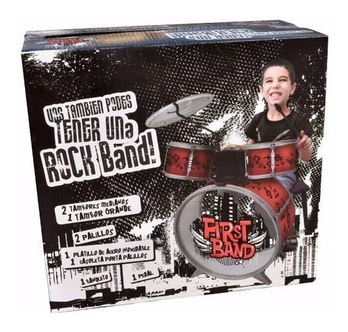 Bateria Musical En Caja Con Banco Tm1 Fd2541 Ttm