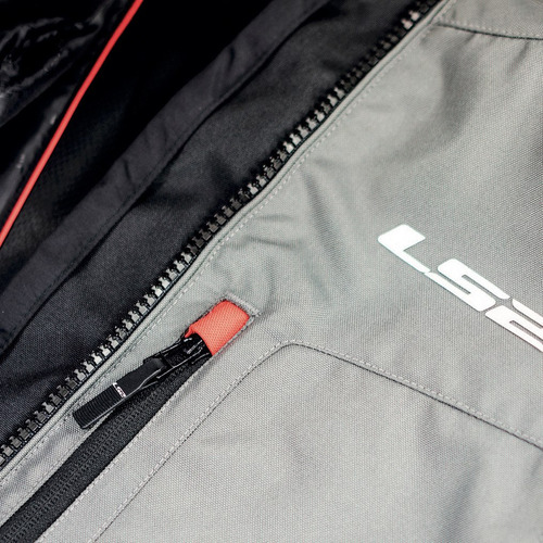 Imagen 3 de 10 de Campera Ls2 Gallant Termica Parca Larga Linea 2018 Motodelta