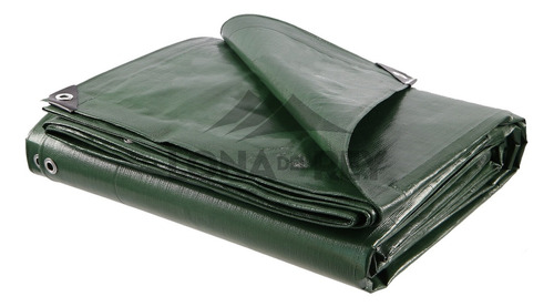 Carpa Impermeable 6x3 Gramaje 200g Lona Multiuso Verde