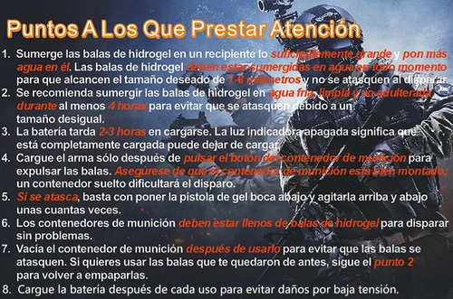 Pistolas De Hidrogel M416 Rifle De Hidrogel Electrica Gel Rojo