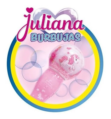 Burbujero Juliana Con Luz Mágico Recargable Envío Caba