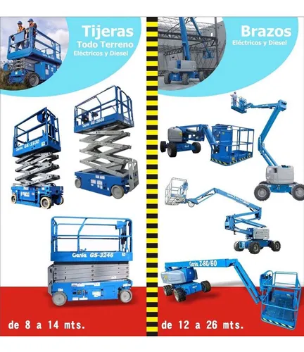 Alquiler Tijeras, Camión Con Hidrogrúa Y Grúas